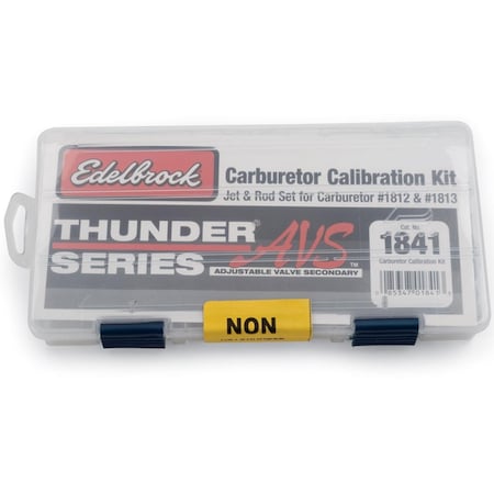 Edelbrock No. 1218 - 1813 Thunder AVS Carburetor Calibration Kit E11-1841